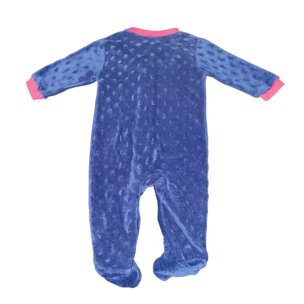 Disney Baby Boys Mickey Mouse Sleeper Blue Size 0-3m